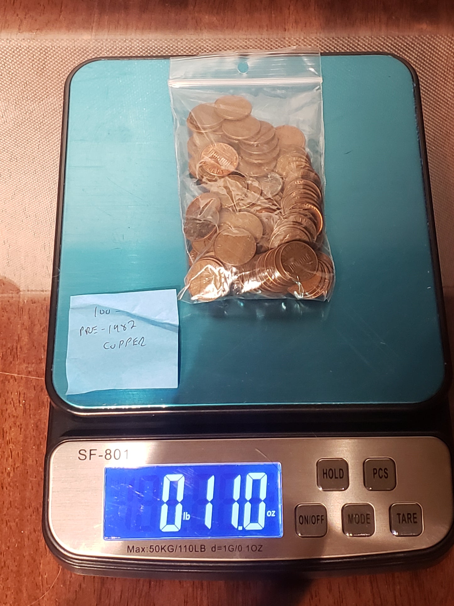 1959-1982 Lincoln Memorial Copper Pennies